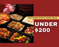 Wholesome Reunion Dinner Menus Under $200/Set